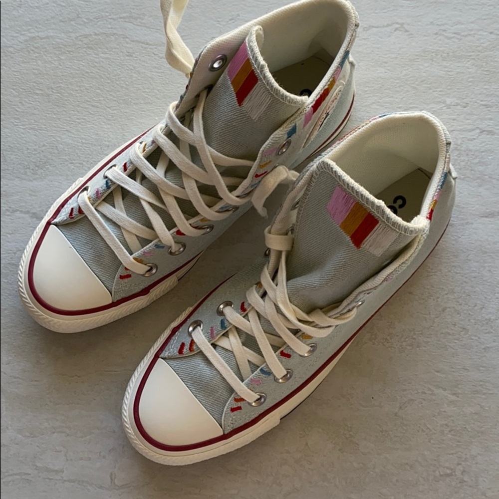 NWT converse ctas boho high tops - Picture 7 of 8